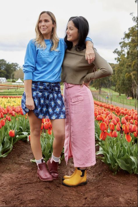 Merry People have partnered with several events and brands for competitions over 2019, including the Tesselaar Tulip Festival Green Rain Boots Outfit, Tulip Festival Photoshoot, Washington Tulip Festival, Tulips Festival, Tulip Festival Amsterdam, Tulip Festival Washington, Pink Wellies, Green Rain Boots, Rainboots Outfit