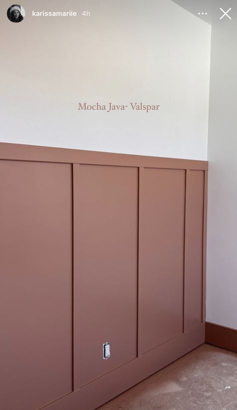 Side Accent Wall Bedroom, Dressing Room Wallpaper Ideas, Light Pink Wainscoting, Half Wall Molding Bedroom, Panelling Playroom, Blush Board And Batten Wall, Dusty Pink Board And Batten Wall, Purple Board And Batten Wall, Panel Wall With Wallpaper