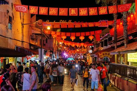 Malacca City, Lost Passport, Malacca Malaysia, Chinese Ornament, Kota Kinabalu, Pet Fish, Melaka, Dogs For Sale, Night Market