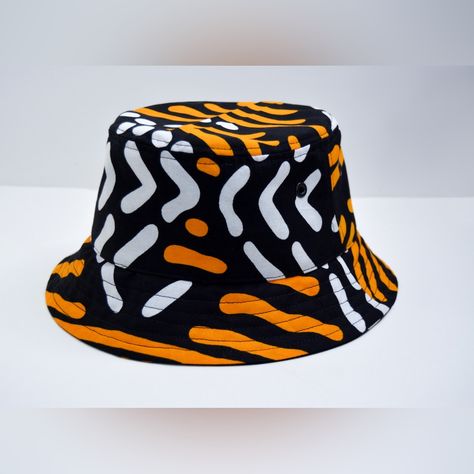 The African Print Bucket Hats Are Guaranteed To Make A Bold Fashion Statement! Great Gifting Idea For Both Women And Men. Air Holes On Each Side Are For Ventilation. Available In Two Different Sizes: Size Medium (23"); Fits Most Size Large (24") ***Disclaimer: Print Placement Varies; No Two Hats Are Exactly The Same. Hand Sewn With Love! Spot Clean; Hang To Dry Show Us Your Style! Use #Moldhermighty And Tag @Moldhermighty On Your Instagram For A Chance To Be Featured. Smile Outfit, Tie Dye Patterns Diy, Love Your Melon Beanie, White Bucket Hat, Dye Patterns, Canvas Hat, Distressed Baseball Cap, Beige Hat, Etsy Inspiration