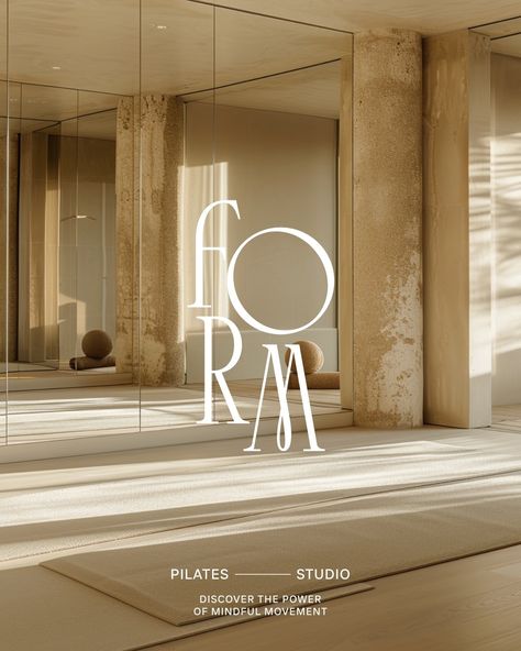 Brand Identity design for Form Fit, a pilates studio. brief by: @briefclub 🤍 At Designs by Gabi, we create bespoke, delightful, memorable visual identity designs that truly represent your business values and connect with high-end customers. If you're ready to LEVEL UP inquiry from the link in bio! Let's create a brand identity you'll be proud of! . . . #pilates #wellness #pilatesstudio #pilateslovers #coachlife #wellness #wellnessbrand #pilatesbranding #entrepreneurship #succesfulwomen ... Pilates Studio Logo Brand Identity, Branding Graphic Design Visual Identity, Pilates Branding Design, Pilates Studio Branding, Lagree Studio, Pilates Studio Logo, Daily Pilates, Pilates Design, Pilates Branding