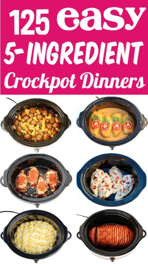 Easy Simple Crock Pot Meals, Slow Cooker Recipes Easy 3 Ingredients, Lazy Girl Crockpot Recipes, Crock Pot Dinners For 2, Crock Pot Meals For 2 People, Crock Pot Sunday Dinner, 2 Ingredient Meals Dinners, Crockpot Recipes No Pasta, 3ingredient Recipes Dinners