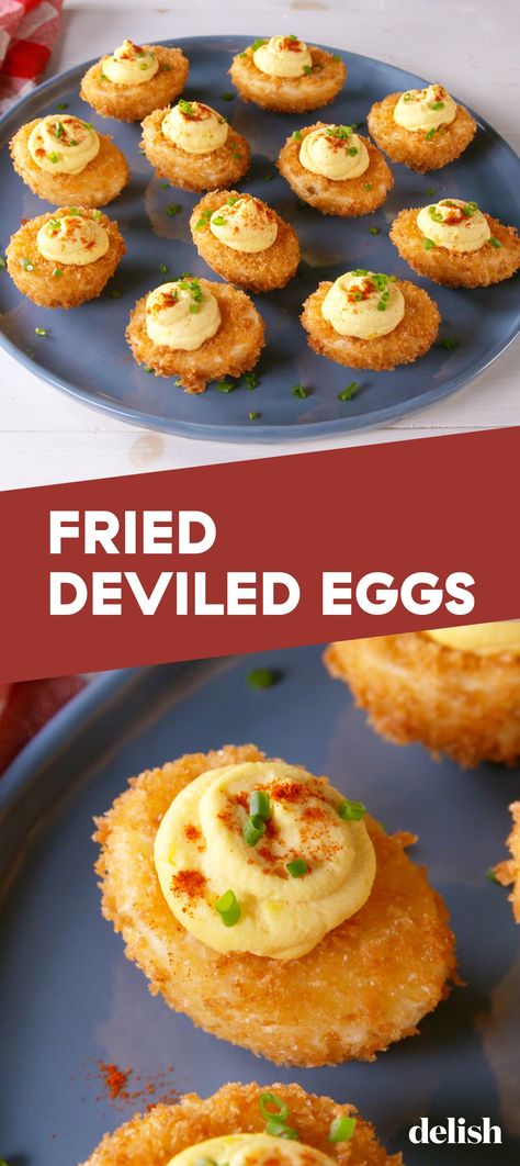 Aperitif, Deep Fried Deviled Eggs, Fried Deviled Eggs, Devilled Eggs Recipe Best, Deviled Eggs Recipe Classic, Devilled Eggs, Best Deviled Eggs, Favorite Appetizers, Boiled Egg