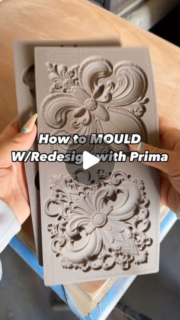 Kimberly Gadoury | Furniture Artist | Home DIY & Tutorials on Instagram: "Moulds are so much fun !!COMMENT “ Moulds” & I will send you the link to @redesignwithprima which has just released some amazing new designs😍😍   It is so easy to add Moulds to Furniture and it adds so much uniqueness. Have you tried Moulds yet ???" Molde, Decor Molds For Furniture, Diy Resin Moulds, Iod Mould Projects, Iod Moulds Ideas, Furniture Artist, Decor Moulds, Furniture Transformation, Diy Resin Mold