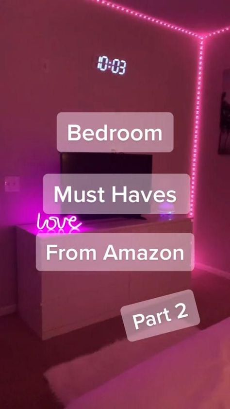 Pin on Amazon Must Haves How To Decorate Lights In Bedroom, Room Storage Inspiration, How To Decorate A Bedroom With Lights, Websites For Room Design, Good Room Ideas For Small Rooms, Cool Stuff To Put In Your Bedroom, Cute Thing To Put In Your Bedroom, Ideas For Room Makeover, Things To Spice Up Your Bedroom Decor