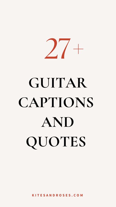 Looking for guitar quotes? Here are the captions and sayings that weave melodies and memories. Playing Guitar Quotes, Guitar Quotes Aesthetic, Rockstar Quotes Inspiration, Guitar Quotes Inspirational, Guitar Captions For Instagram, Guitar Quotes Funny, Quotes About Guitar, Short Quotes From Songs, Short Quotes About Music