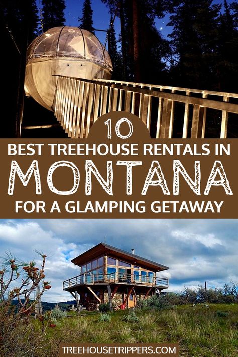 Montana Family Vacation, Montana Resorts, Treehouse Vacations, Treehouse Rentals, Montana Cabin, Montana Vacation, Cozy Cabins, Bozeman Montana, Adventure Bucket List