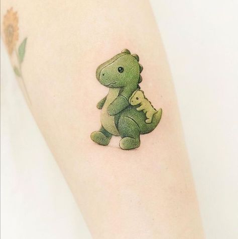 Funny Tattoo Designs, T Rex Tattoo, Mother Son Tattoos, Funny Tattoo, Dinosaur Tattoo, Dinosaur Tattoos, Mommy Tattoos, Be Serious, Tattoo For Son