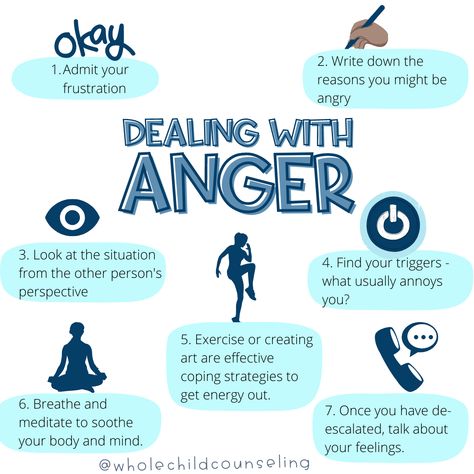 How To Calm Your Anger, How To Reduce Anger Issues, How To Let Go Of Frustration, Breathing Exercises For Anger, Anger Therapeutic Activities, Yoga To Release Anger, Release Anger Quotes, Anger Coping Strategies, How To Let Anger Out