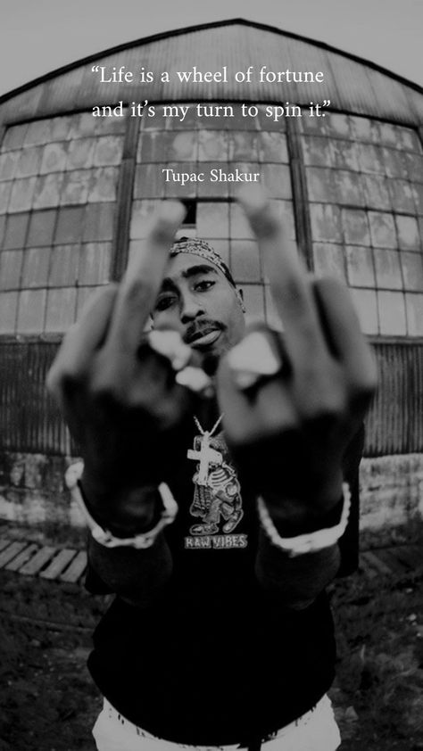 "Life is a wheel of fortune and it's my turn to spin it." is a famous quote by one of the most influential American Rapper, Songwriter and Actor, Tupac Amaru Shakur better known by his stage name 2Pac and alias Makaveli. #tupacshakur #tupacamarushakur #tupac #songlyrics #lyrics #quotes #quotation #wallpaper #aesthetic #blackandwhite #darkaesthetic #inspirationalquotes #aestheticimage #aestheticwallpapers #quote #aestheticquotes #tumblraesthetic #optimisticquotes #motivationalquotes 2pacs Quotes, Its My Turn Now Quotes, Turn It Off Wallpaper, My Turn Wallpaper, It’s My Turn Quotes, Biggie Aesthetic Wallpaper, All Eyez On Me Wallpaper, Tupac Lyrics Quotes, Hip Hop Quotes Inspirational