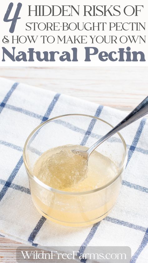 natural pectin Natural Pectin For Jam, No Pectin Jam Recipes, How To Make Pectin, Diy Pectin, Canning Condiments, Homemade Pectin, Canned Recipes, Pectin Recipes, Jams And Jellies