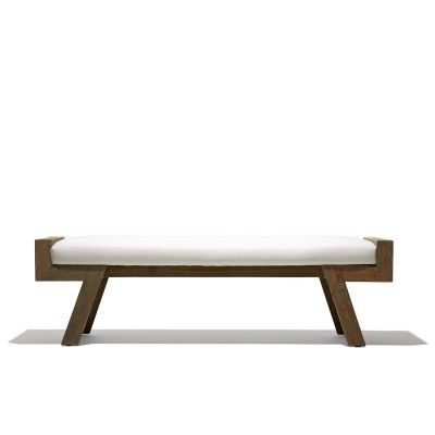 Carneros Bench Wooden Bedroom Bench, Modern Bench Entryway, Modern Nursery Furniture, Basement Furniture, Bed Stool, Bench Chair, Modern Homes For Sale, Storage Bench Bedroom, Contemporary Bench