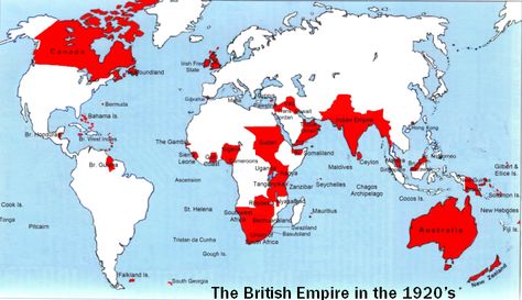 The British Empire 1920 The British Empire, Geography Map, British Empire, English History, Alternate History, Old Maps, European History, British History, Historical Maps