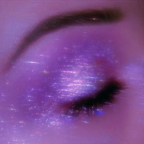 Euphoric Aesthetic, Purple Glitter Makeup, Euphoria Vibes, Violet Aesthetic, Lavender Haze, Catty Noir, Purple Vibe, Mazzy Star, Purple Themes