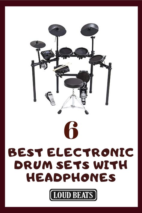 Electronic Drum Set, Alesis Drums, Electric Drums, Electric Drum Set, Digital Drums, Good Quality Headphones, Tom Drum, Drum Sets, Drum Heads