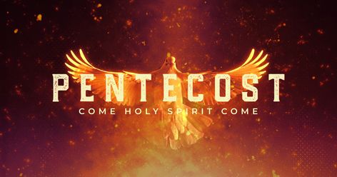 Tomorrow is Pentecost Sunday at Pender United Methodist Church | Pentecost for Christians culminates the celebration and work of the church begun on Easter Day. In early Christianity, Easter Day was the primary day for baptisms. T https://www.penderumc.org/event/2102136-2021-05-23-pentecost-sunday/ Fire Wings, Pentecost Sunday, Online Church, Holy Spirit Come, Revelation Bible, Church Media Design, Church Graphics, Sunday Church, Christ Is Risen