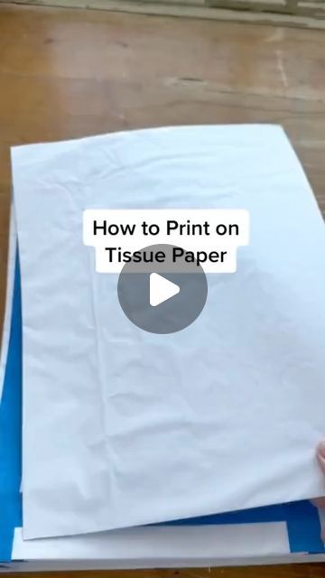 Joleen Emery on Instagram: "How to print on tissue paper. Laser printer version. Home made brew of glue (1 cup school glue and 1/2 cup of water) #craftingtips #printing #mixedmediaartist" Tissue Paper In Resin, How To Print On Tissue Paper Inkjet Printer, Tissue Paper Printing, How To Print On Tissue Paper, Print On Tissue Paper, Printer Hacks, Deco Podge, Brown Tissue Paper, How To Make Canvas