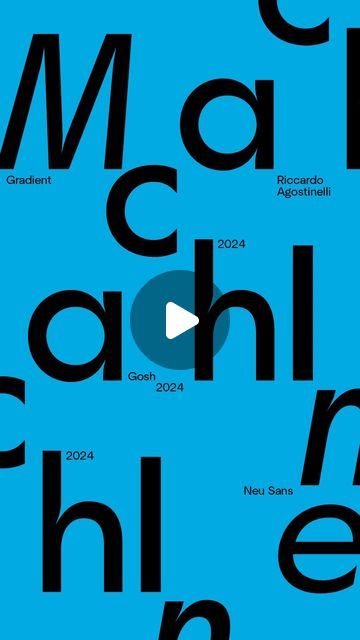 Riccardo Agostinelli on Instagram: "I’ve been animating texts and types non-stop lately, so it’s time to release some of them 👁️

Starting with this pure pleasing collaboration between me and @gradient.type where i got the chance to animate two of their amazing fonts “Gosh” and “Neu Sans” realized by them!

It was so satisfying moving those perfect sans-serif letters ✨

#2danimation #motiongraphic #visualmelt #design #buckuback #loop #motionlovers #graphicdesign #animation #logodesigner #aftereffects #adobeillustrator" Type Animation Motion Graphics, Font Animation, Text Motion, Motion Typography, Type Motion, Type Animation, Typography Animation, Animated Text, Animation Types