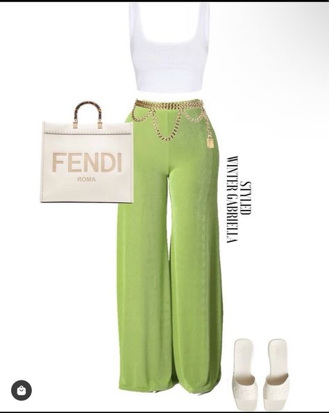 Spring Park Outfit, Momma Outfits, Green Pants Outfit, High Fashion Outfits, Cute Comfy Outfits, Cute Swag Outfits, Casual Chic Outfit, Green Pants