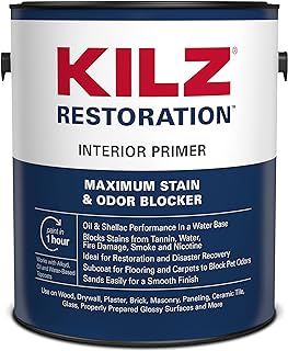 Best Paint For Bathroom, Best Paint Brand, Kilz Primer, Paint Smell, Water Based Primer, Painting Wood Paneling, Painting Tile Floors, Best Primer, Peeling Paint