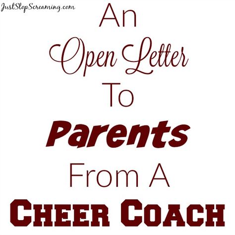 An Open Letter From A Volunteer Cheer Coach Cheer Coordinator, High School Cheer Coach, Peewee Cheer, Cheer Stretches, Cheerleading Tips, Cheerleading Coach, Cheer Season, Cheer Hacks, Youth Cheer