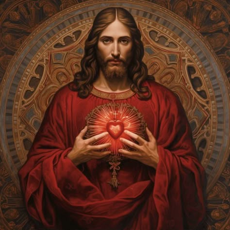 Jesus Christ Painting, Jesus Artwork, Jesus Christ Artwork, Jesus And Mary Pictures, Catholic Images, Jesus Christ Art, Christian Artwork, Bible Pictures, Christ The King