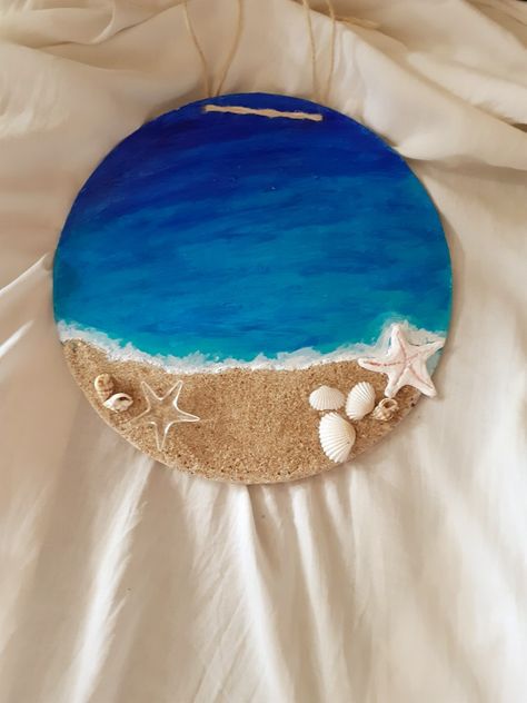 Wall hangings,sea art,DIY art . Sea Theme Clay Art, Diy Ocean Decor Sea Theme Wall Art, Diy Beach Wall Art, Acrylic Clay Art, Clay Ocean Art, Sea Clay Art, Resin Sea Art, Ocean Ceramics Ideas, Beach Clay Ideas