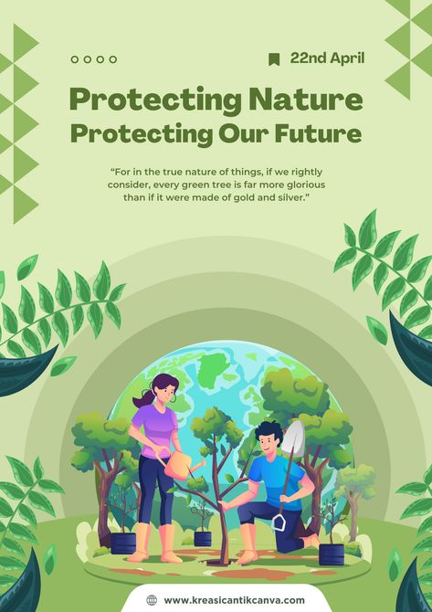 👉CLICK THE LINK TO EDIT!💻✨   Celebrate Earth Day with this vibrant poster design from Us! Highlighting the beauty of our planet, this template is perfect for spreading awareness and inspiring action for environmental conservation. Customize it with your Earth Day event details using Canva's easy editing tools. Let's come together to protect and cherish our precious Earth! #EarthDay #CanvaDesign #PosterTemplate #EnvironmentalConservation  👣 Follow us too! 🌟 @kreasicantikcanva Earth Day Poster Design, Happy Earth Day Poster, Earth Day Poster, Earth Day Posters, Vibrant Poster, Earth Drawings, Earth Illustration, Awareness Poster, Happy Earth Day