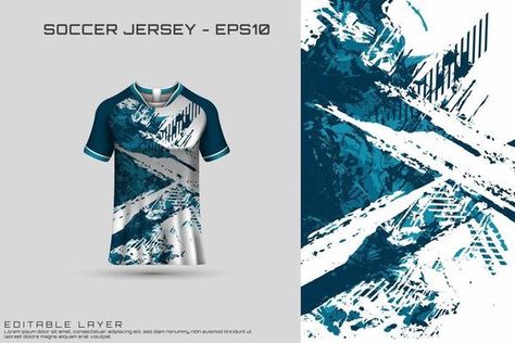 Pattern design, illustration, textile background for sports t-shirt, football jersey shirt mockup for football club. consistent front view 25552689 Vector Art at Vecteezy Sports Jersey Design T Shirts, Sports Jersey Design Football, Running Jersey Design, Cool Jersey Design, Polo Shirt Design Graphics, Abstract Backgrounds Geometric, Racing Shirt Design, Jersey Pattern Design, Background Jersey