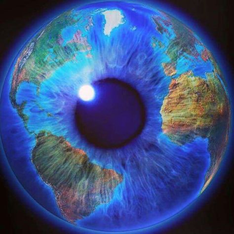 Earth day - eye on the world Eye Of Creation, Our World Art Gcse, Keira Core, Eye Donation, Dragon Teeth, Iris Eye, Eyeball Art, Sensory Art, Bakugou Manga