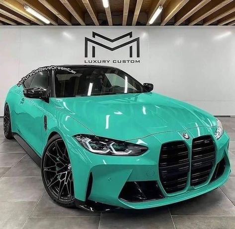 Teal Car, Luxury Cars Audi, Serie Bmw, Dream Cars Bmw, Aesthetic Cool, Ford Mustang Car, Car Organization, Aesthetic Car, Pimped Out Cars