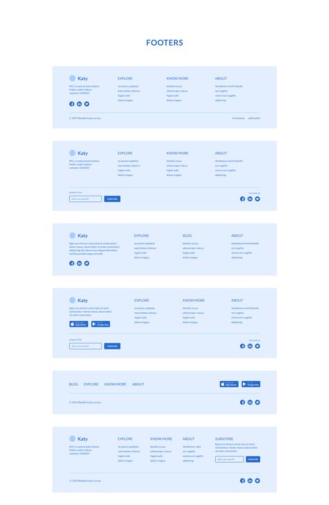 Web Design Footer Inspiration, Web Content Design, Web Wireframe Design, Website Design Footer, Product Image Design, Website Designer Website, Navbar Design Website, Ui Components Design, Wireframe Website Layout