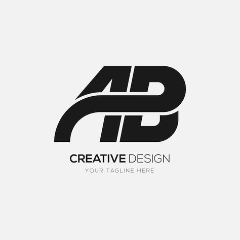 Creative ab or ba monogram line art logo | Premium Vector #Freepik #vector #logo-design #business-logo #simple-logo #logo-concept Ba Logo Design, Ba Monogram, Ab Logo Design, Ab Logo, Line Art Logo, Monogram Logos, Tech Logo, Logo Photo, Popular Logos