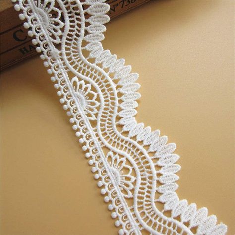 Lace Fancy, Wedding Applique, Diy Crochet Patterns, Bridal Gift Wrapping Ideas, Ribbon Wedding, Sewing Crafts Tutorials, Crochet Lace Edging, Floral Embroidery Patterns, Embroidery Design Download