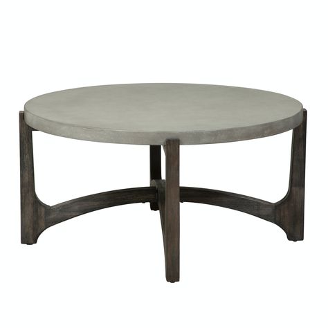 Brown Concrete, Modern Environment, Studio Loft, Round Cocktail Tables, Chair Side Table, Liberty Furniture, Rectangular Coffee Table, Occasional Table, Urban Living