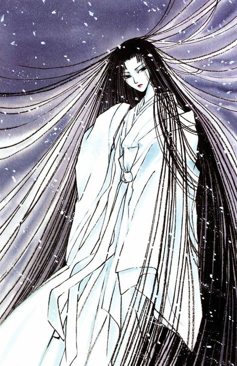 Yuki-Onna Tattoo Japonais, Japanese Urban Legends, Japanese Yokai, Yuki Onna, Japanese Mythology, Japanese Folklore, Art Japonais, Urban Legends, Mythical Creatures