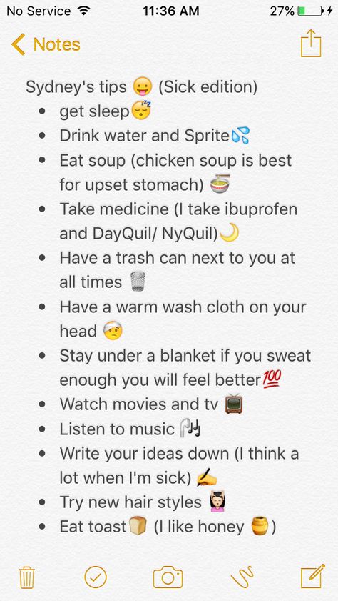 Sydney's tips how to feel better when sick What To Do When Sick Feel Better, How To Get Better When Your Sick, How To Get Well When Sick, Thing To Do When Sick, Sick Tips Life Hacks, Tips For Being Sick, How To Feel Better About Your Looks, Things To Do On A Sick Day, What To Do On Sick Days