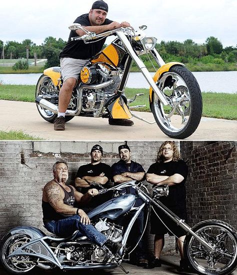 What Happened To Vinnie DiMartino From American Chopper? Custom Motorcycle Shop, Homemade Motorcycle, Custom Moped, Мотоциклы Harley Davidson, Sportster Chopper, Custom Motorcycles Bobber, American Chopper, Bagger Motorcycle, Custom Paint Motorcycle