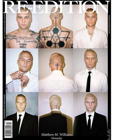 Matthew Williams Givenchy, Matthew M Williams, Man Magazine, Matthew Williams, Best Sleeve Tattoos, Character Study, Modern Fantasy, Mood Board Fashion, Tattoo Styles