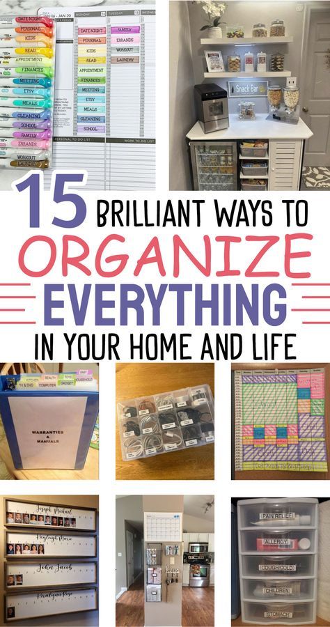 Hacks For Organizing, Ways To Get Organized At Home, Tips To Organize House, Office Decor And Organization, Tony Home Organization, Everything In Its Place, Organizational Tips For Home, Ways To Organize Your Life, Decluttering And Organizing Home