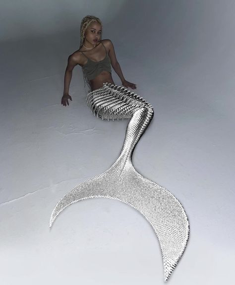 ༺༻ on Twitter: "silver mermaid tail by terrence zhou… " Terrence Zhou, City Under The Sea, Siren Tail, Silver Mermaid Tail, Real Mermaids, Free Overlays, Silver Mermaid, Mermaid Tail, Graphic Poster