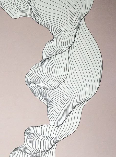 Tracie Cheng, Linear Art, Soyut Sanat Tabloları, Abstract Line Art, Abstract Drawings, Pen Art, Abstract Lines, Line Art Drawings, 그림 그리기