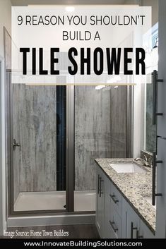 Tile Shower With Shower Pan, Low Threshold Shower Ideas, Alternatives To Tile Showers, Tile Free Shower Ideas, Grout Free Shower Wall Panels, How To Build A Bathroom, Shower Wall Alternatives To Tile, Shower Wall Design Ideas, Grout Free Bathroom