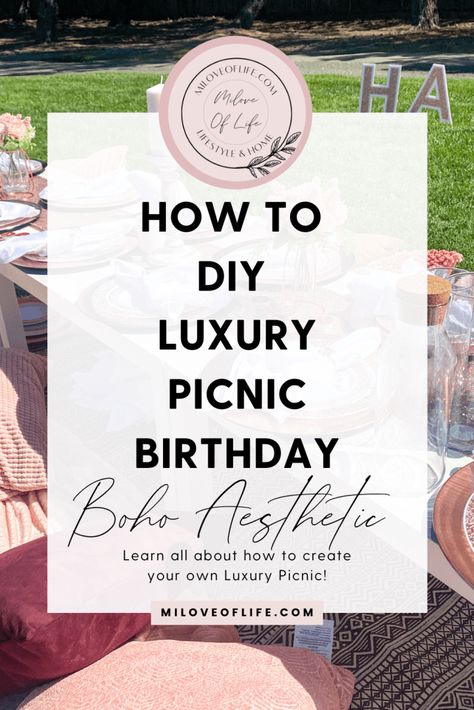 Diy Luxury Picnic, Birthday Picnics, Picnic Party Decorations, Luxury Picnics, Picnic Planning, Diy Luxury, Birthday Boho, Luxury Picnic, Picnic Birthday Party