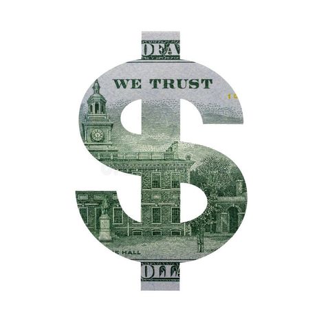 US Dollar Sign Icon with Real 100 Dollars Banknote Texture Isolated on White Background stock image Dollar Sign Aesthetic, Rich Men Aesthetic, Dollar Sign Icon, Photo Realism, Usd Dollar, Dollar Banknote, Money Financial, 100 Dollars, Steps To Success