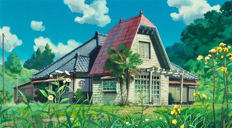 This House Is A Full-Scale Replica Of The House You Saw In My Neighbor Totoro Complete With Furnishings And A Nearly Identical Interior Ghibli Summer, Movie Notebook, Ghibli Scenes, Gibli Studio, Lisbeth Zwerger, Studio Ghibli Films, Neighbour Totoro, Art Studio Ghibli, Wallpaper Studio