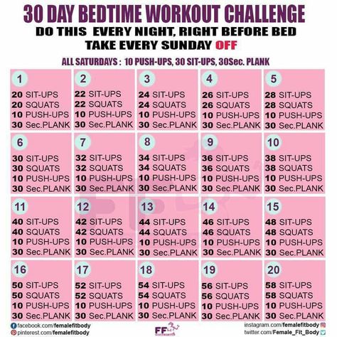 Since I’ve already started doing something this month before bed I’ll need to start this June 1. Fitness Challenges, Bedtime Workout, Travel Workouts, Workout Morning, Pregnancy Exercises, Before Bed Workout, Night Workout, Bed Workout, Month Workout