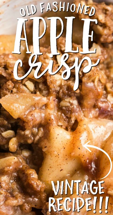 Old Fashioned Apple Crisp With Oatmeal, Worlds Best Apple Crisp, Apple Crisp Extra Crisp, Apple Crumble Crisp, Nilla Wafer Apple Crisp, Southern Apple Crisp, Apple Crisp With Macintosh Apples, Apple Crisp In 8 X 8 Pan, What To Make With Old Fashioned Oats