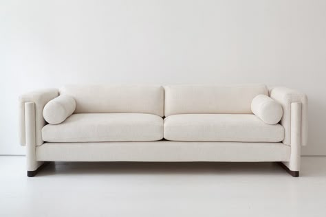 There are so many plush, gorgeously-hued sofas on the market right now that falling back on some gray sectional seems like the ultimate missed opportunity. Howard Sofa, Egg Collective, Statement Sofa, Grey Sectional, White Sofas, Custom Sofa, Furniture Sofa, Best Sofa, Upholstered Sofa