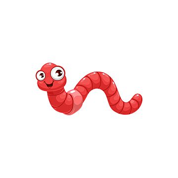 Cute Bug Cartoon, Worm Illustration Character Design, Worm Clipart, Worm Cartoon, Heidi Book, Crawling Animals, Earth Worm, Bug Cartoon, Background Label